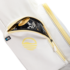 El Camino in mindy lemon with a visible brand logo on a frosty pocket.