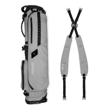 El Camino Superlite | Gray-Blue-Black Mid Size Stand Bag