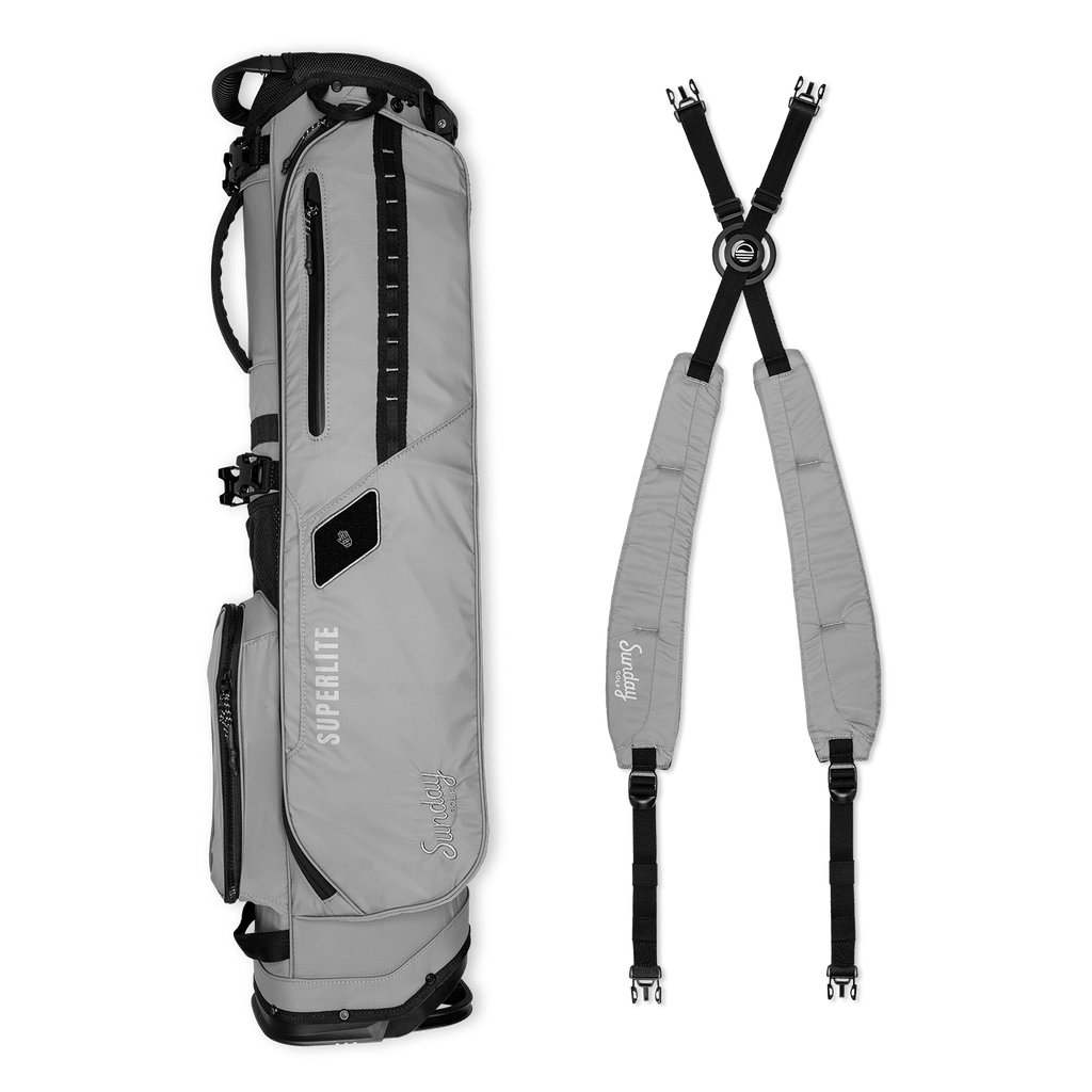 El Camino Superlite | Gray-Blue-Black Mid Size Stand Bag