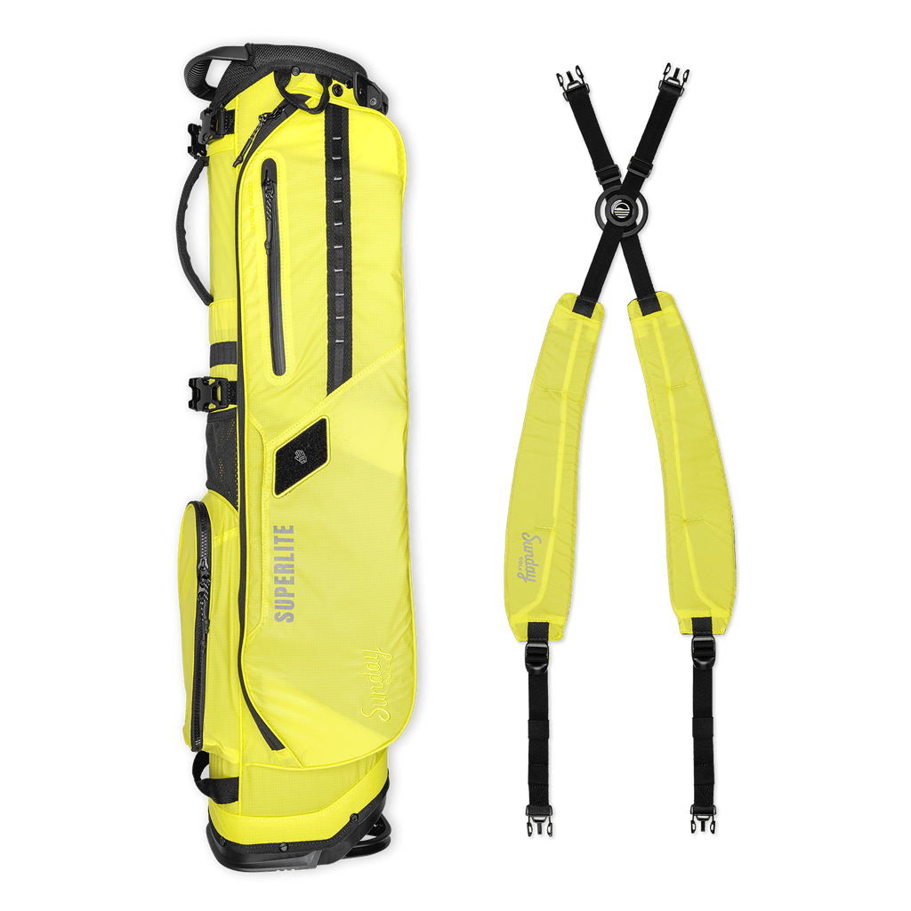El Camino Superlite | Neon Yellow Mid Size Stand Bag