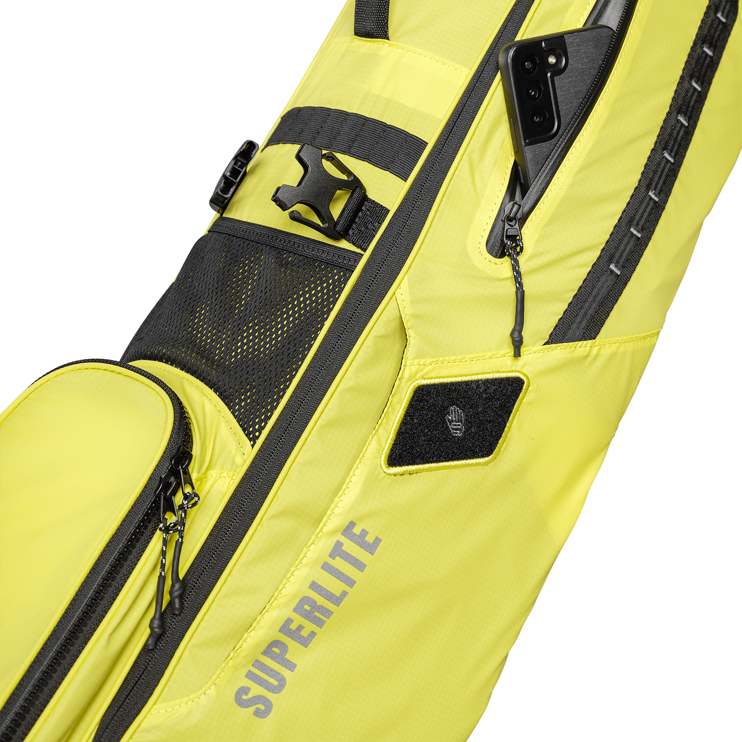 El Camino Superlite | Neon Yellow Mid Size Stand Bag