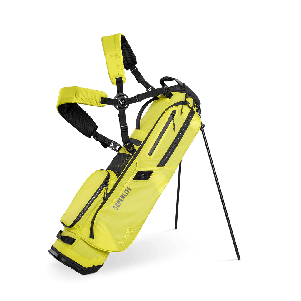 El Camino Superlite | Neon Yellow Mid Size Stand Bag