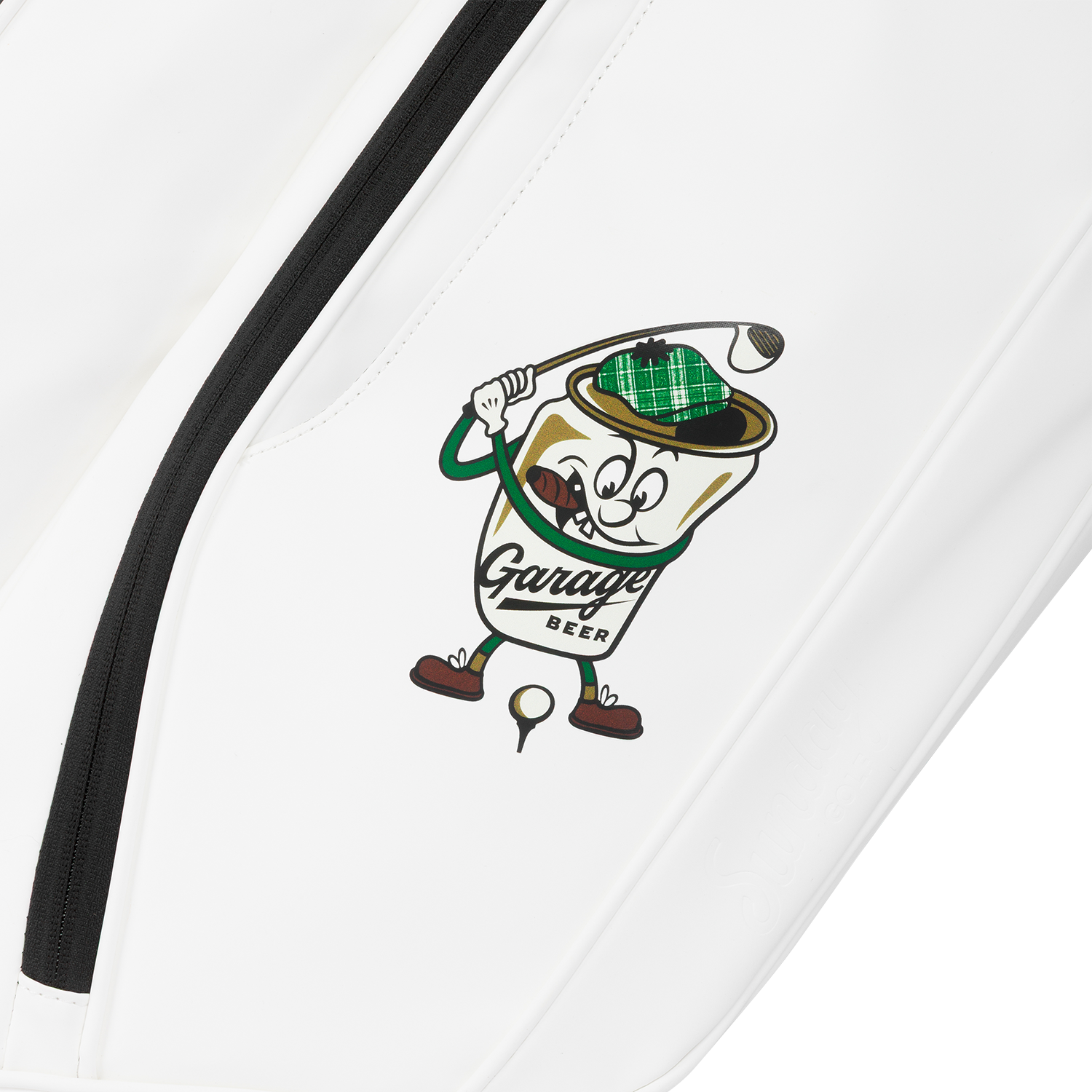 Garage Beer logo on the Ryder S-Class bag 