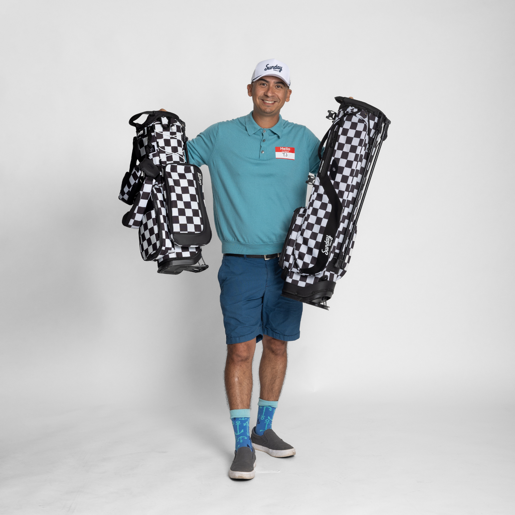The Checker Family Set | Black/White