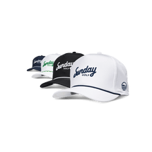 White sunday top hats