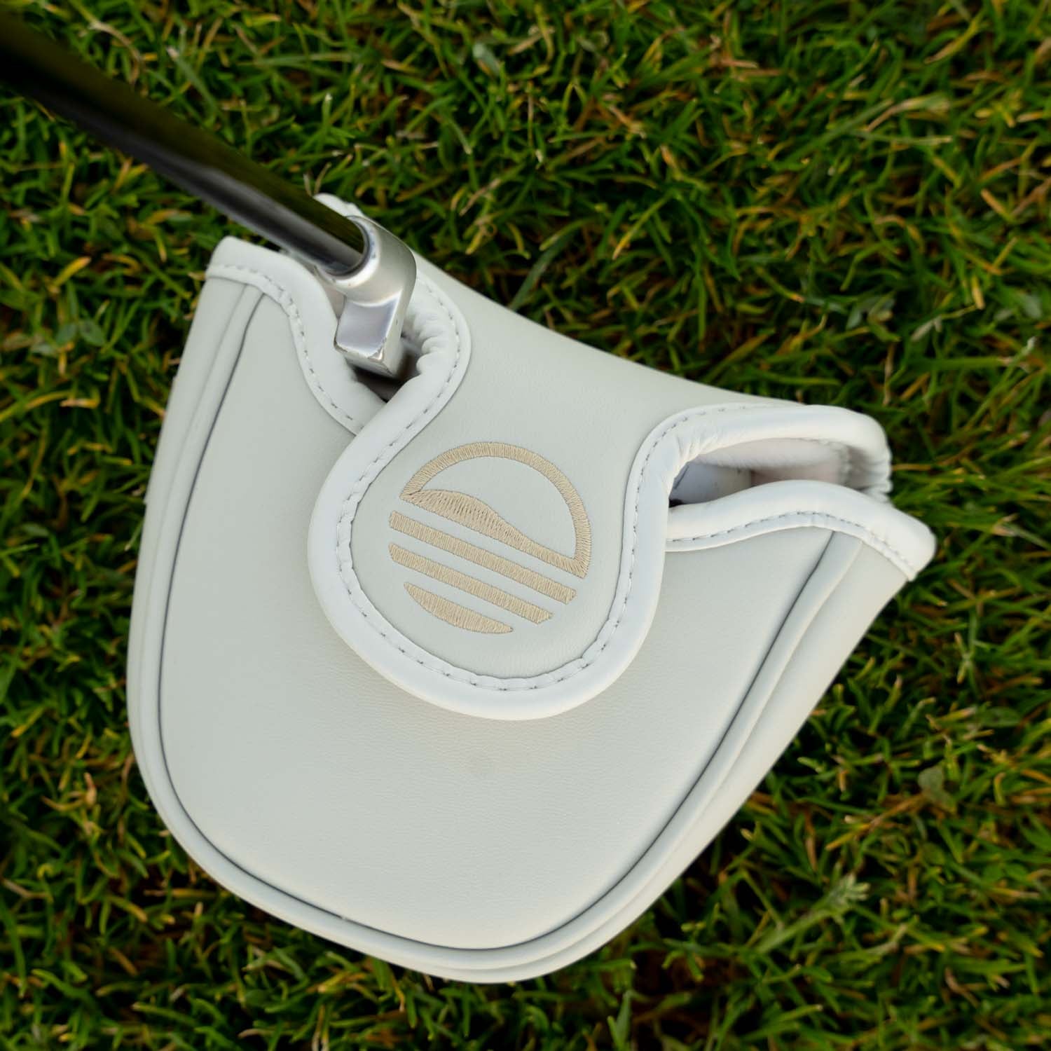 Mallet Putter Headcover | Toasted Almond