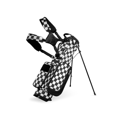 Recess Kids Golf Bag | Black/White Checker