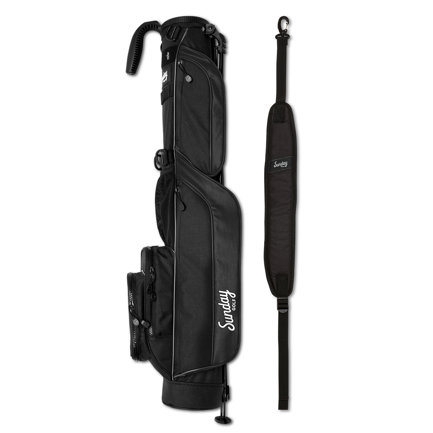 Loma | Matte Black Par 3 Bag