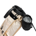 Loma Koozie attached to the Loma bag showcasing its insulation 