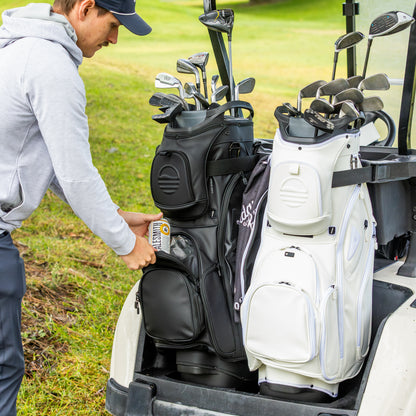 The Big Rig S-Class |  Black Vegan Leather Cart Bag