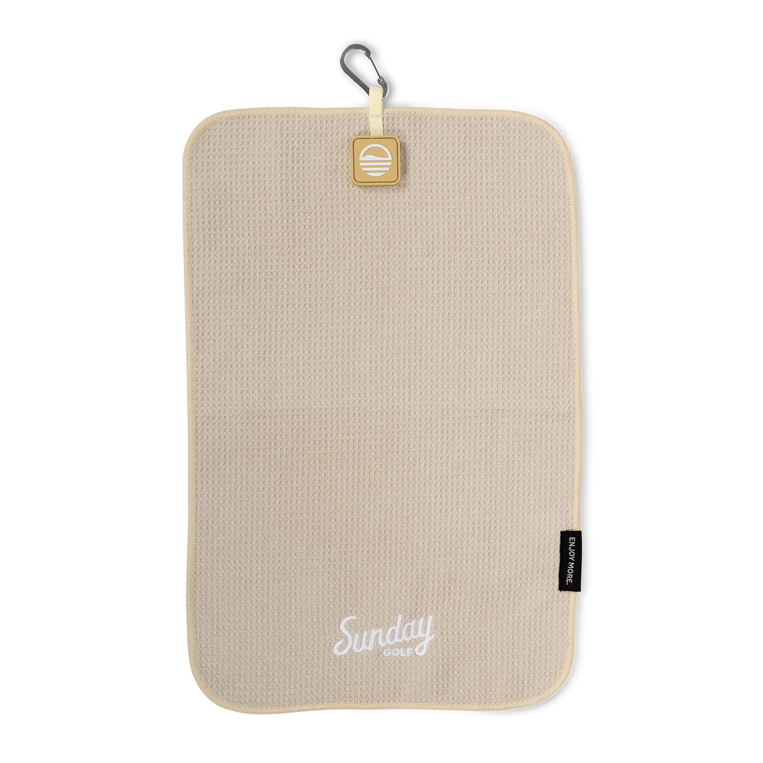 Magnetic Golf Towel | Toasted Almond