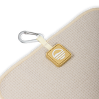 Magnetic Golf Towel | Toasted Almond