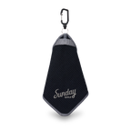 Loma Magnetic Golf Towel | Black