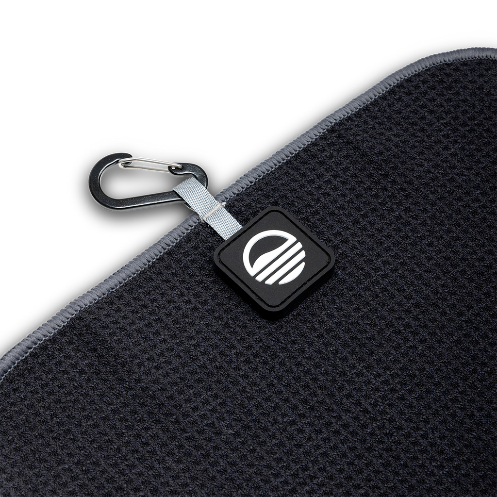 Magnetic Golf Towel | Black