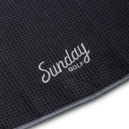 Magnetic Golf Towel | Black