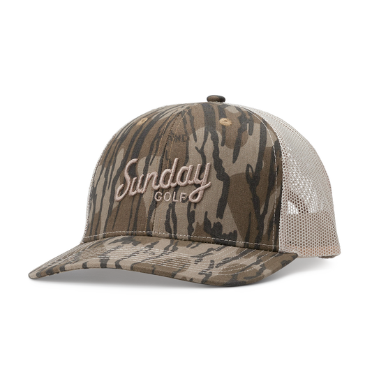 Trucker Golf Hat | Mossy Oak Bottomland