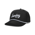 Porter Snapback Golf Hat | Black