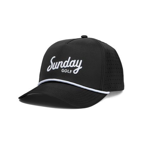 Porter Snapback Golf Hat | Black