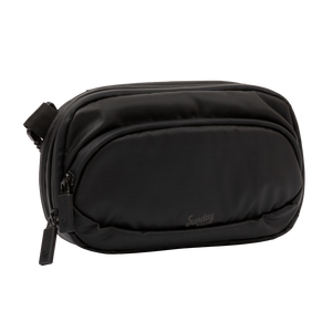 Front shot of black sling bag that can be partnered with Ranger golf bag