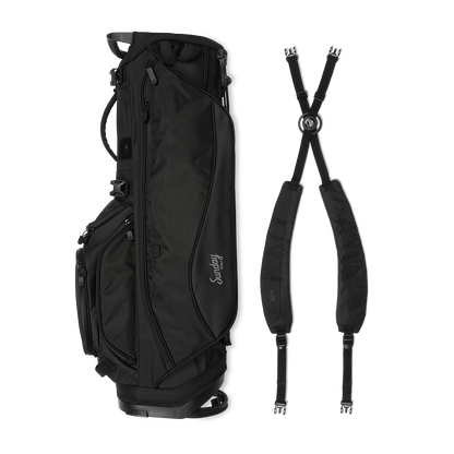 Ryder 14 | Matte Black Full Size Stand Bag
