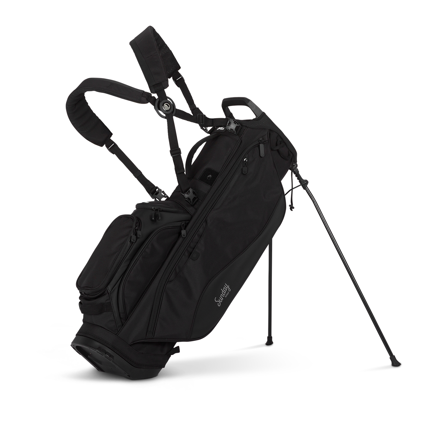 Ryder 14 | Matte Black Full Size Stand Bag