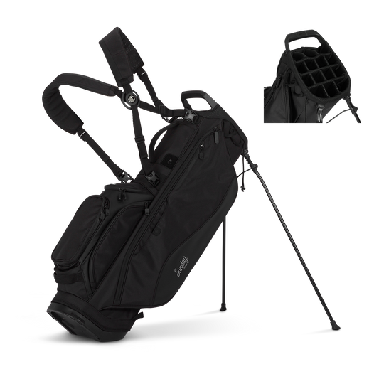 Ryder 14 | Matte Black Full Size Stand Bag