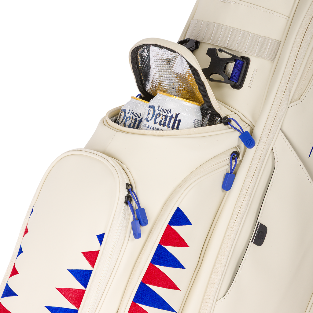 Ryder 250 | Cream Vegan Leather Full Size Stand Bag