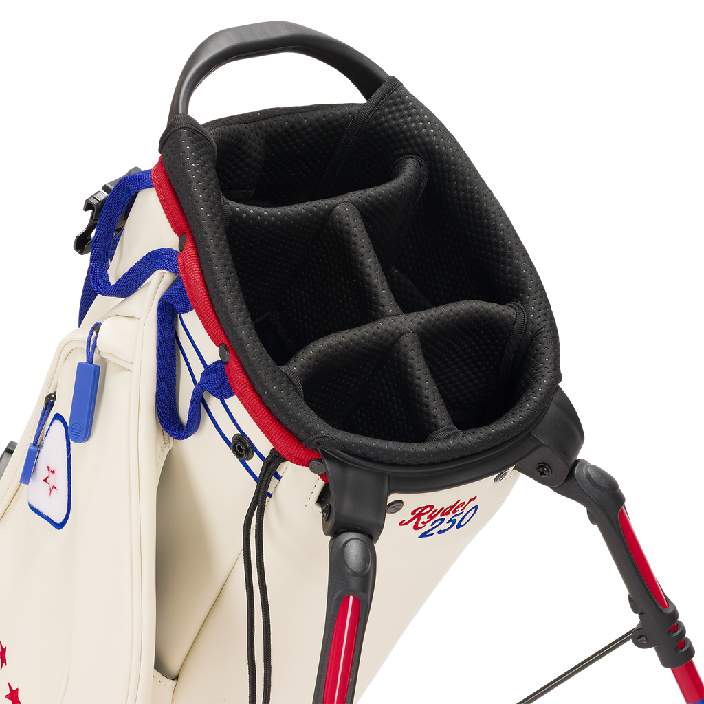 Ryder 250 | Cream Vegan Leather Full Size Stand Bag