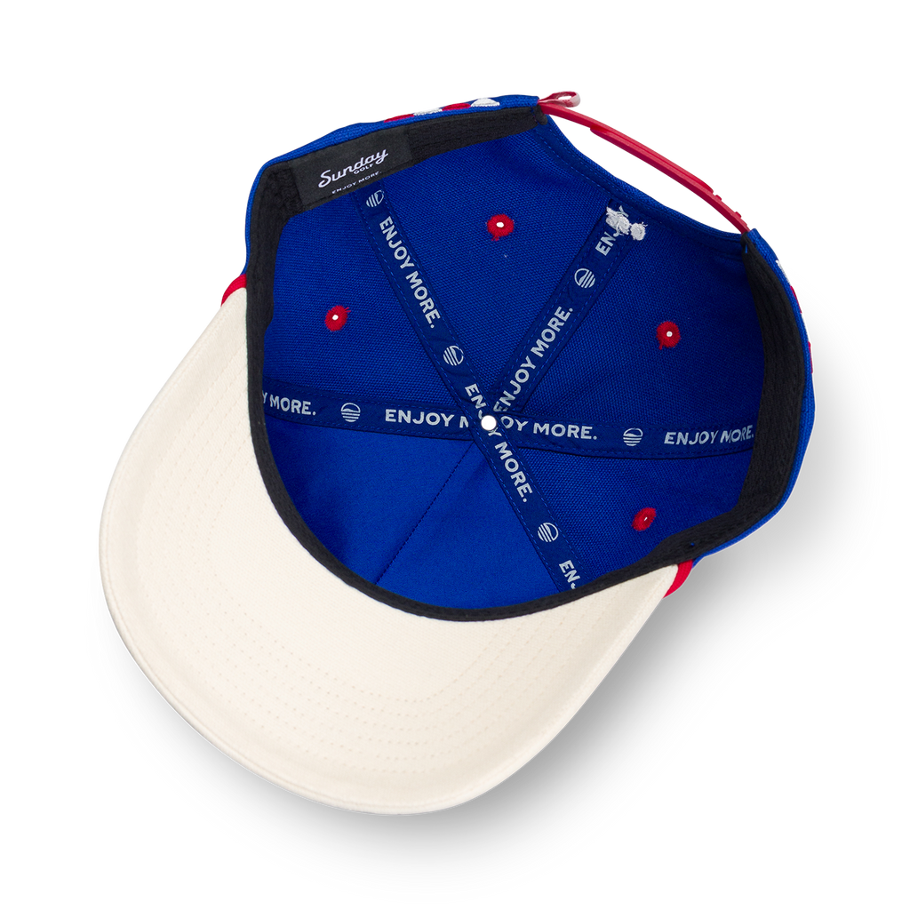 Sunday Golf Rope Hat | USA 250 (Blue)