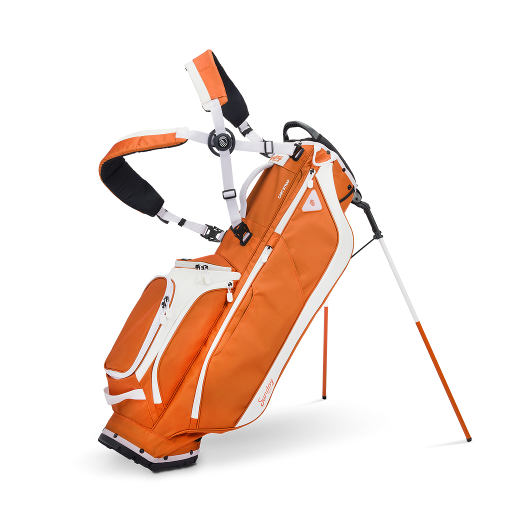 Ryder | Full Size Stand Bag - Burnt Orange – Sunday Golf Ryder | Full Size Stand Bag - Burnt Orange – Sunday Golf