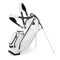 Ryder S-Class | White Vegan Leather Full Size Stand Bag
