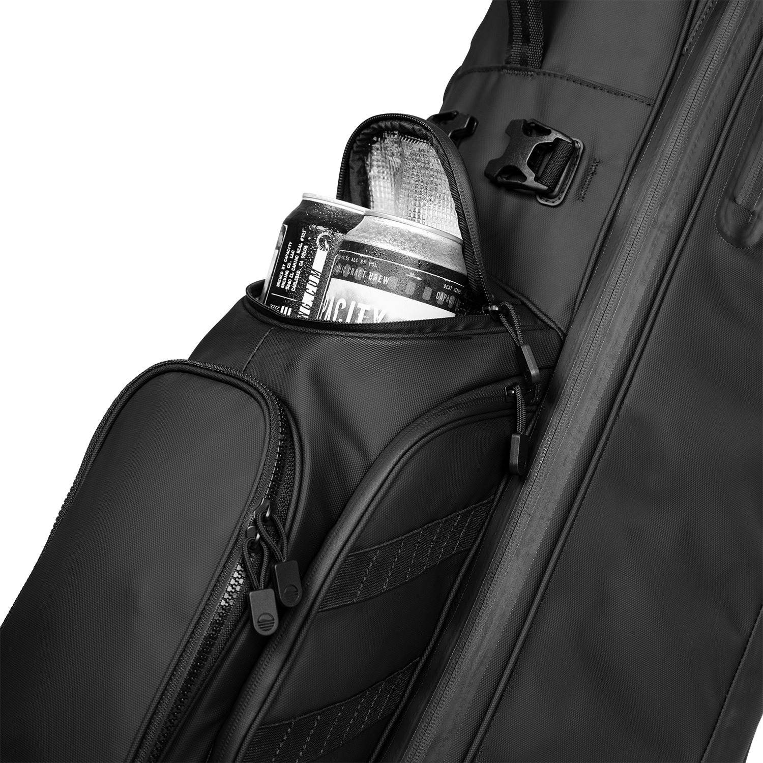 Storm Ryder | Black Waterproof Full Size Stand Bag