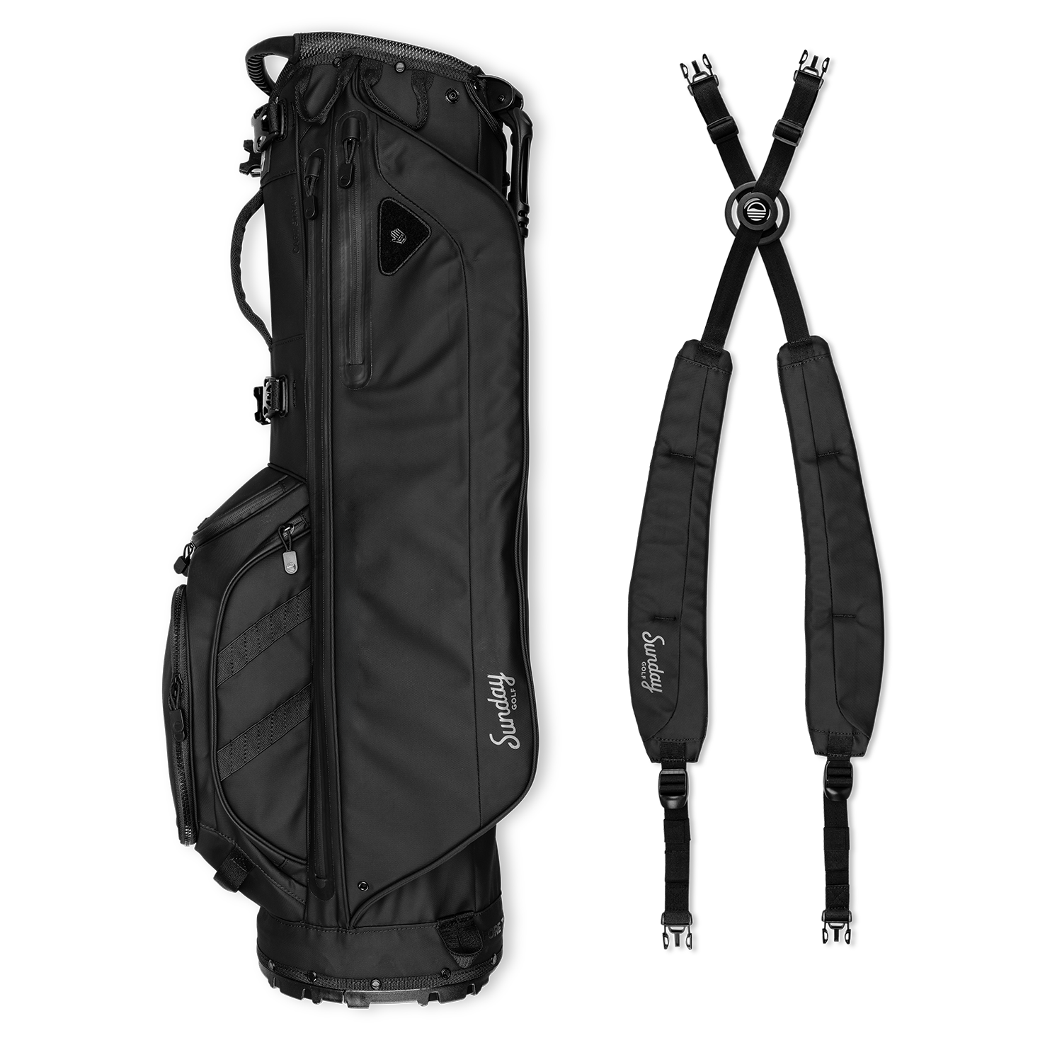 Storm Ryder | Black Waterproof Full Size Stand Bag