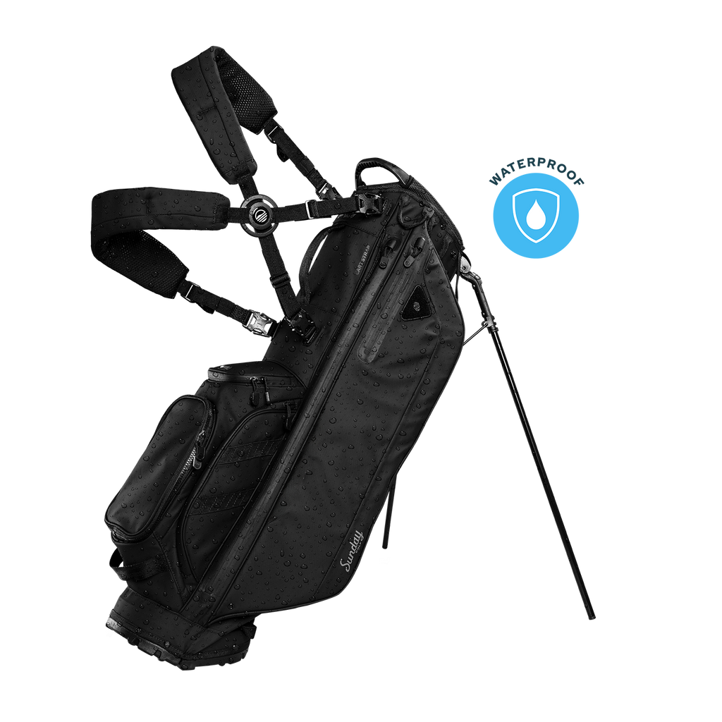 Storm Ryder | Black Waterproof Full Size Stand Bag