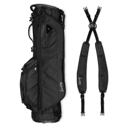 Storm Ryder | Black Waterproof Full Size Stand Bag