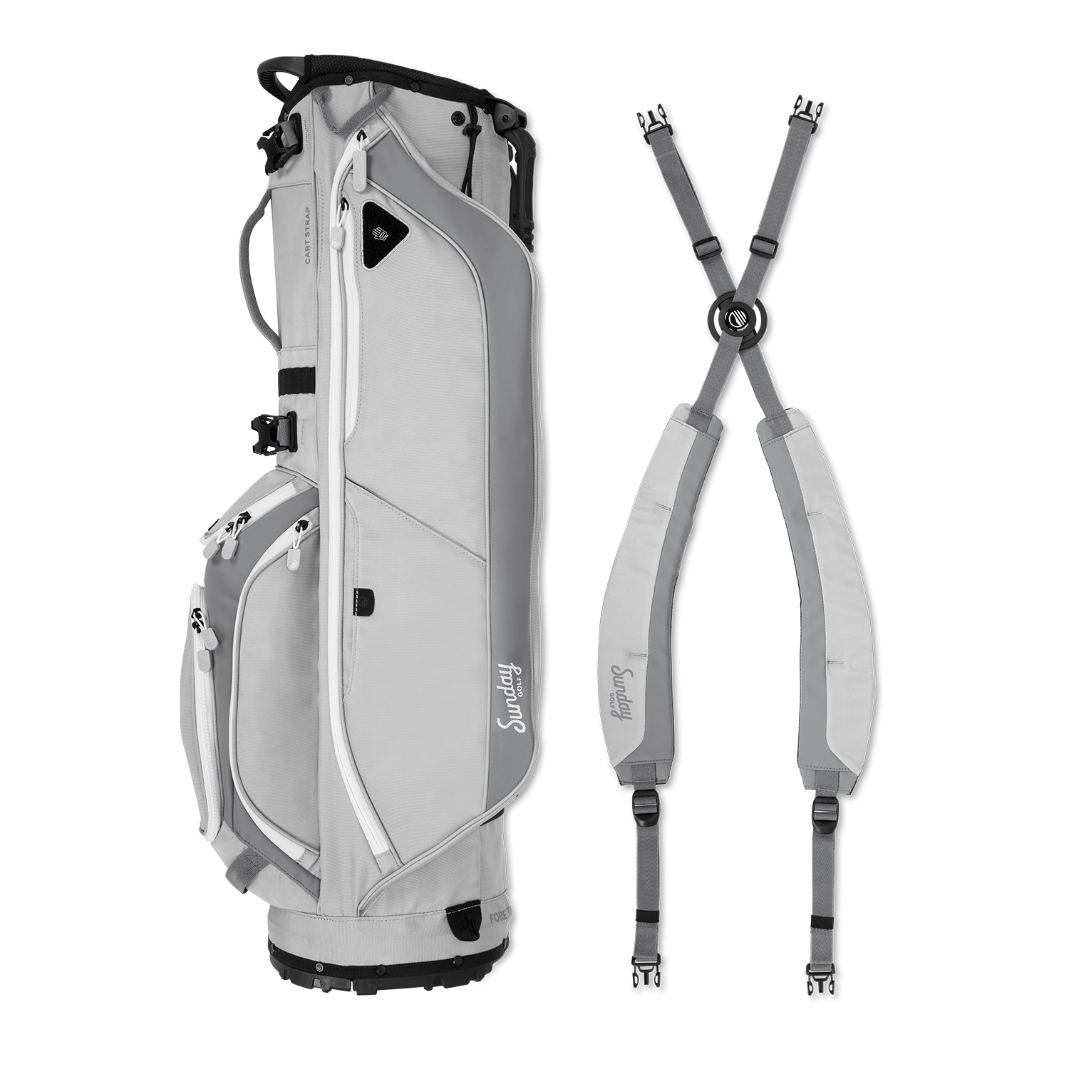 Ryder | Cool Gray Full Size Stand Bag