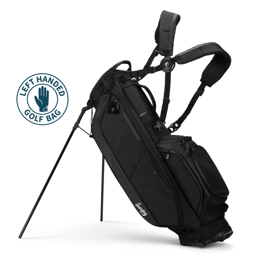 Ryder Lefty | Matte Black Full Size Stand Bag