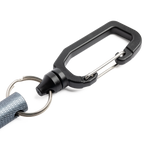 close up shot of golf club groove sharpener in black's magnetic clips