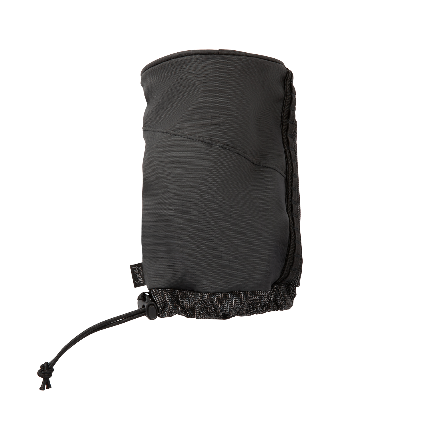 Front view of ranger driver golf headcover in black