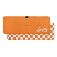 Tailgate Golf Towel | Orange Checker