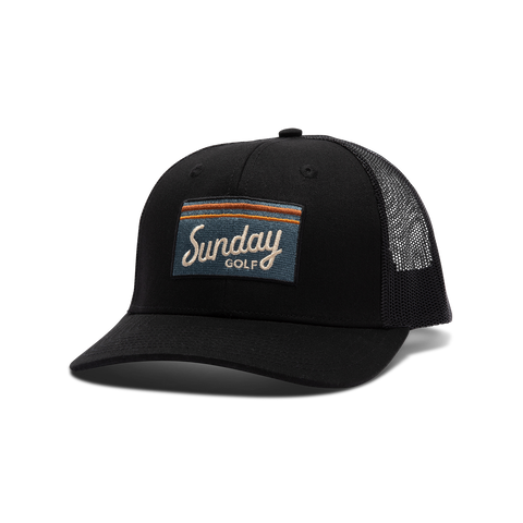 Trucker Golf Hat | BLACK