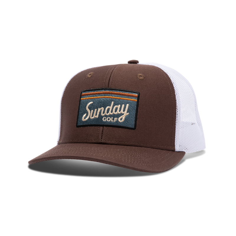 Trucker Golf Hat | Brown 1