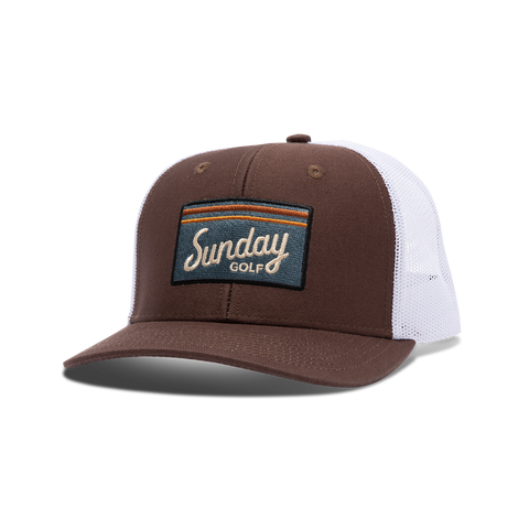 Trucker Golf Hat | BROWN