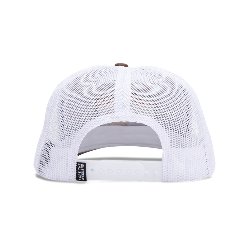 Trucker Golf Hat | Brown 2