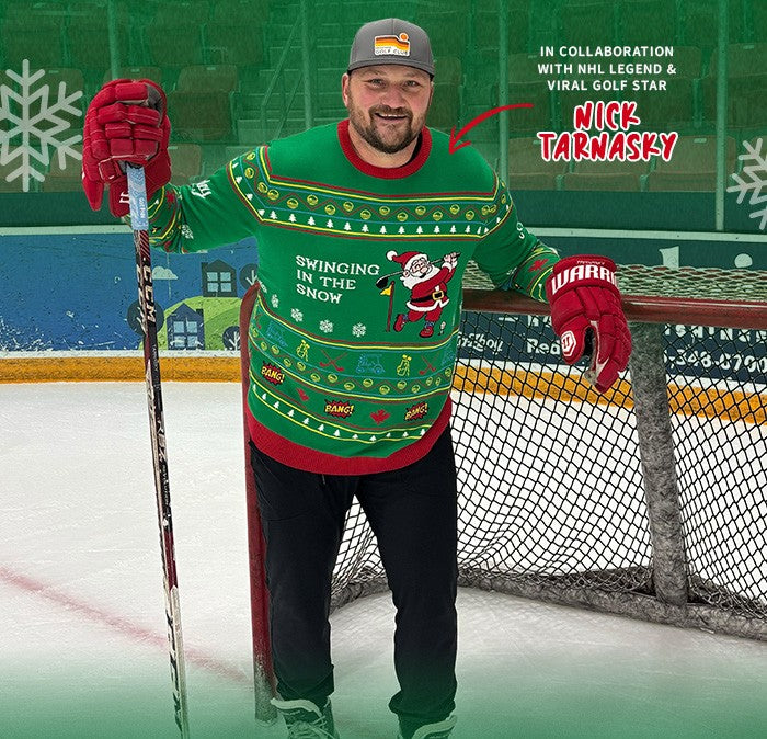 The BANG! BANG! BANG! Ugly Sweater | Green