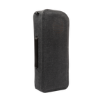 A rear shot of welded waterproof big frosty golf cooler bag in charcoal