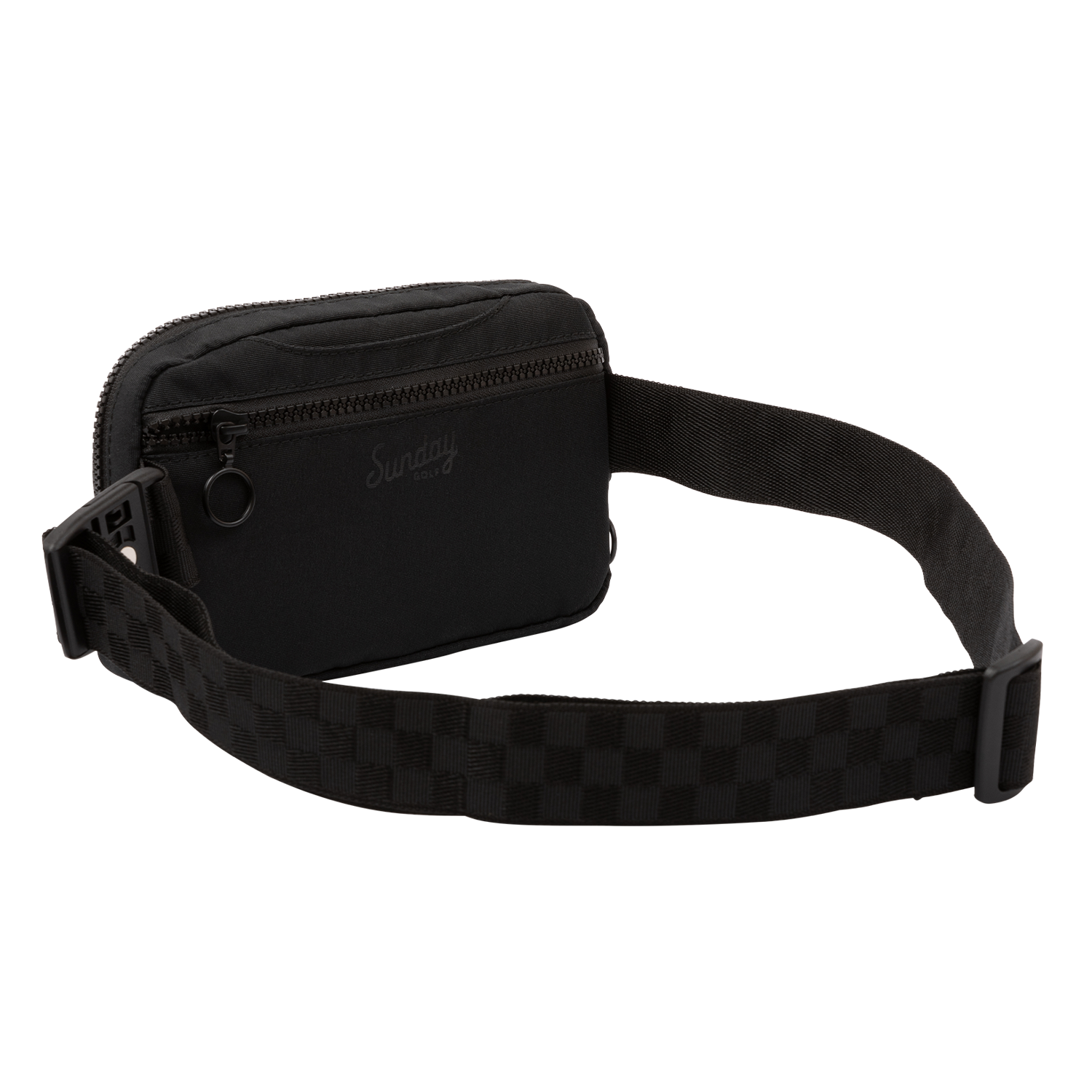 Women's Belt Bag Black Back View