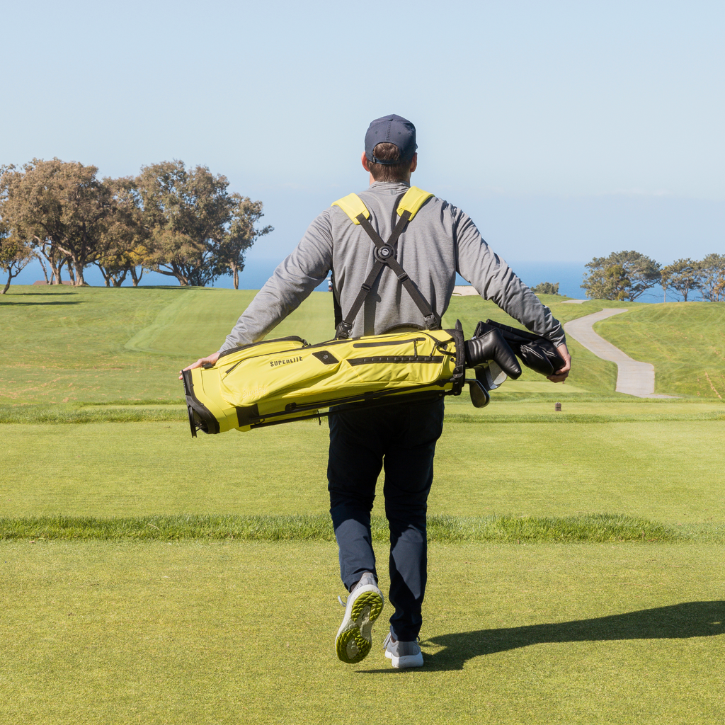 El Camino Superlite | Neon Yellow Mid Size Stand Bag