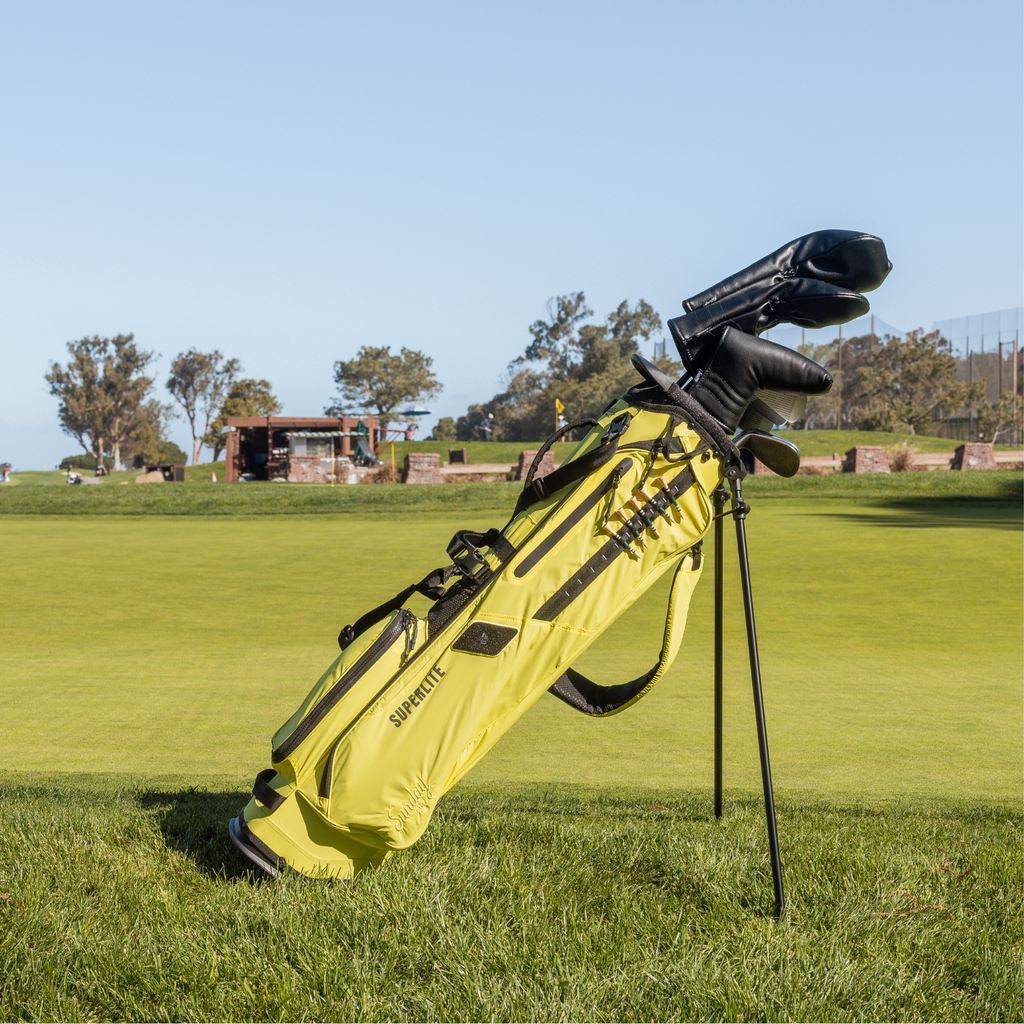 El Camino Superlite | Neon Yellow Mid Size Stand Bag