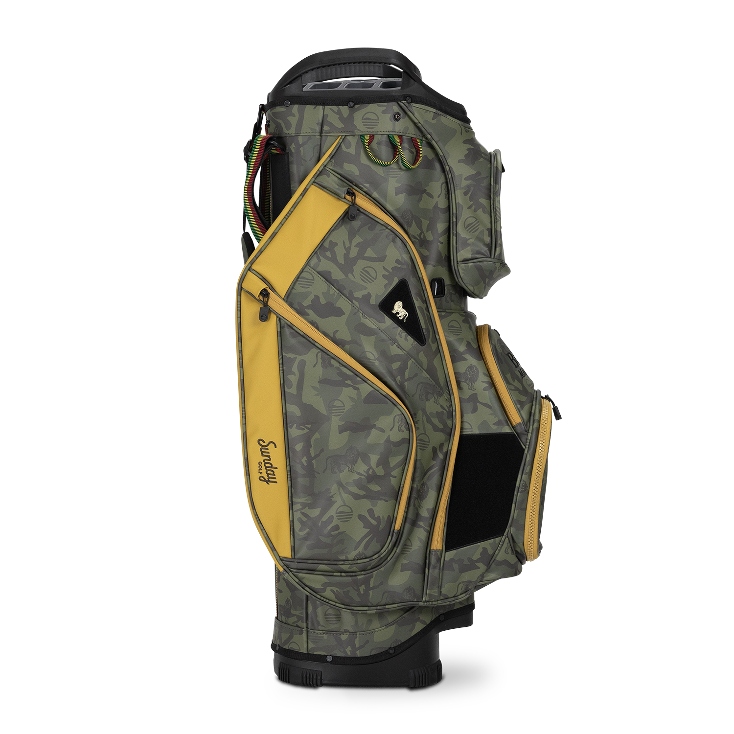 Sunday Golf Bob Marley Camo Collection THE BIG RIG Cart Bag